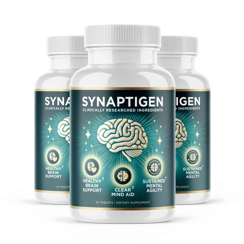 Synaptigen Cognitive Health — 3 Bottle / 90 Day Pack