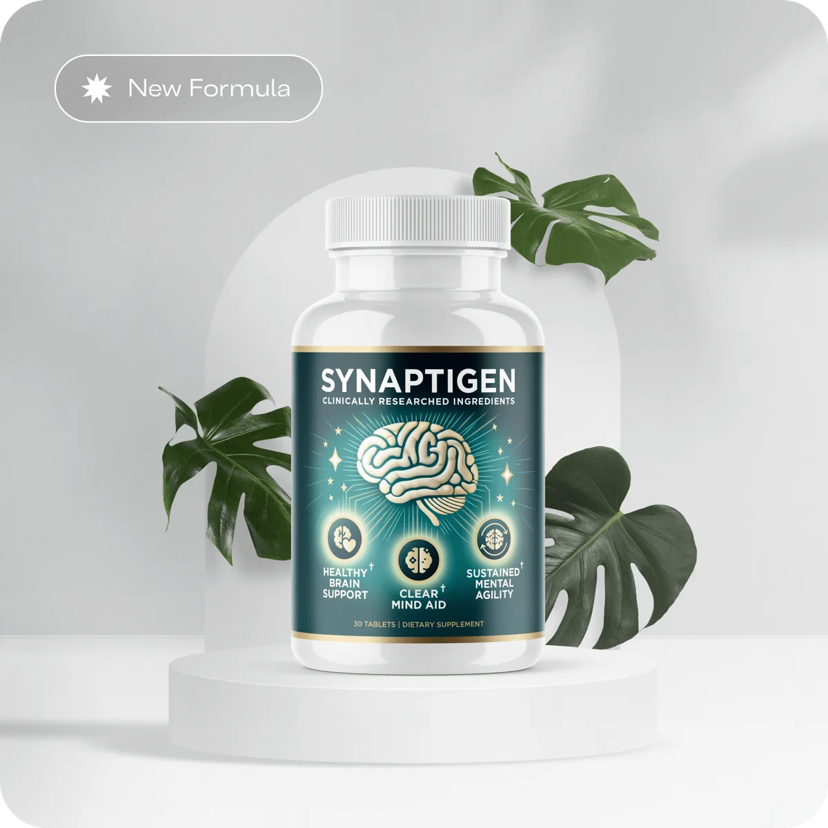 Synaptigen Cognitive Health — Front Label
